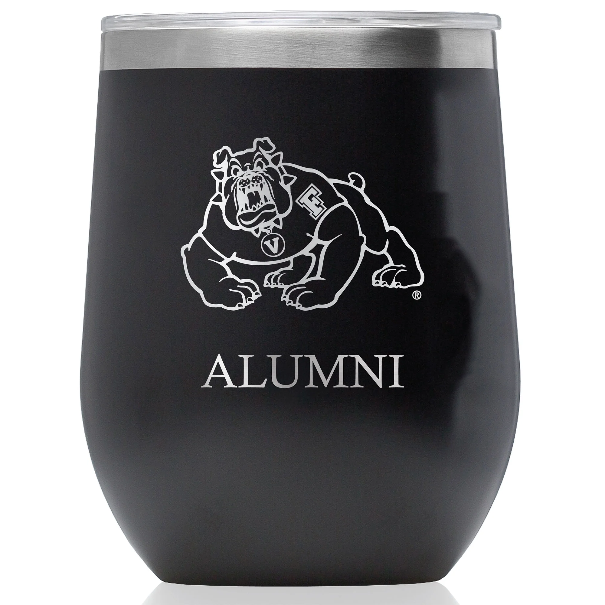 Corkcicle Fresno State Bulldogs 12oz. Primary Mark Alumni Stemless Wine Tumbler
