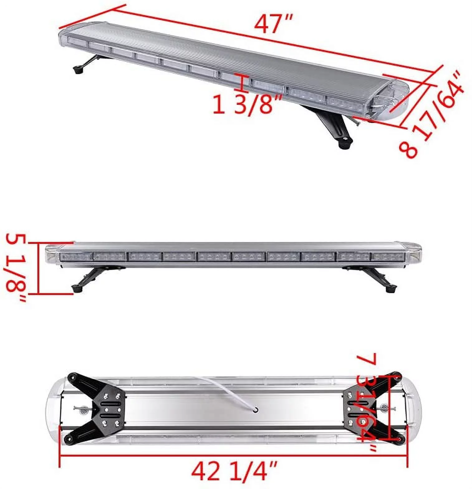 Astra Depot Amber-White-Amber Set 47