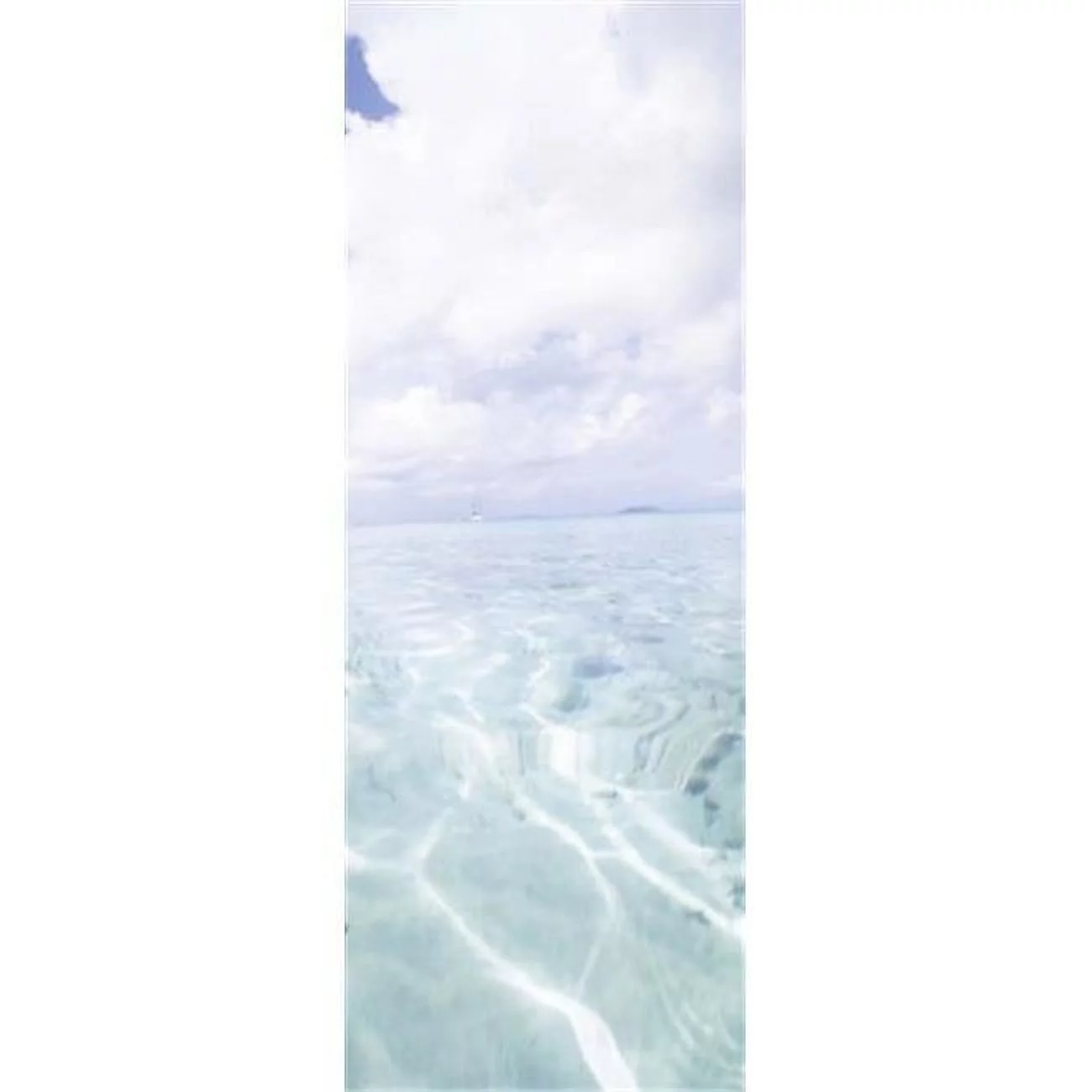 Panoramic Images  Rippled pattern on blue water surface Cinnamon Bay St. John US Virgin Islands Poster Print by Panoramic Images - 12 x 36