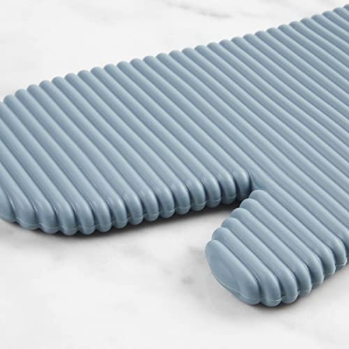 KITCHENAID Ribbed Soft Silicone Oven Mitt 2-Pack Set, 7.5