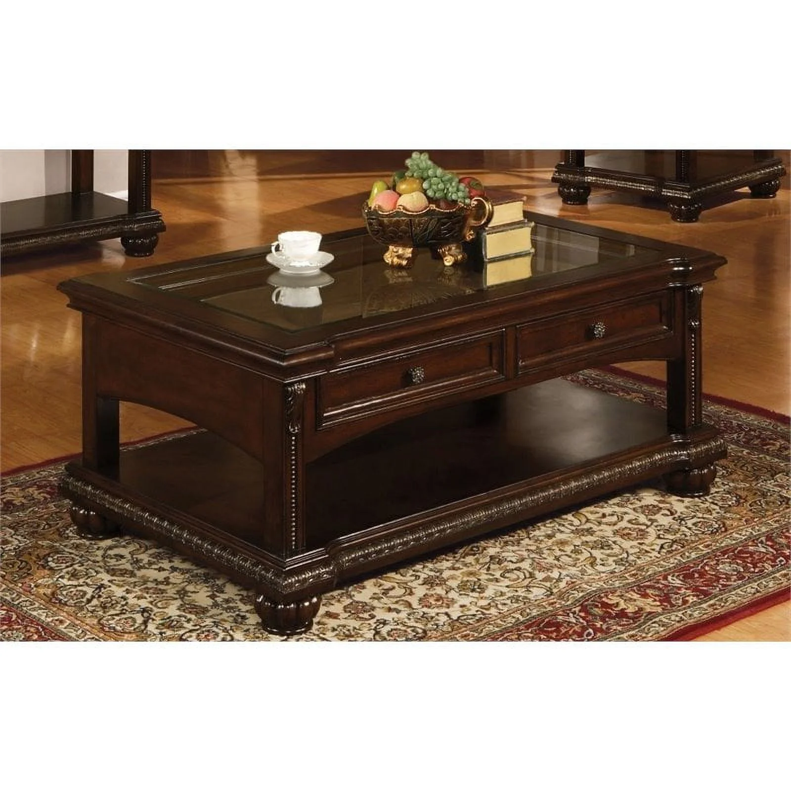 Bowery Hill Coffee Table in Cherry