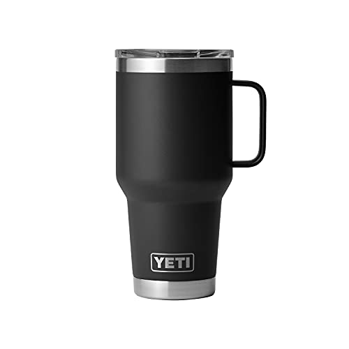 YETI Rambler 30 oz Travel Mug, Stainless Steel, Vacuum Insulated with Stronghold Lid