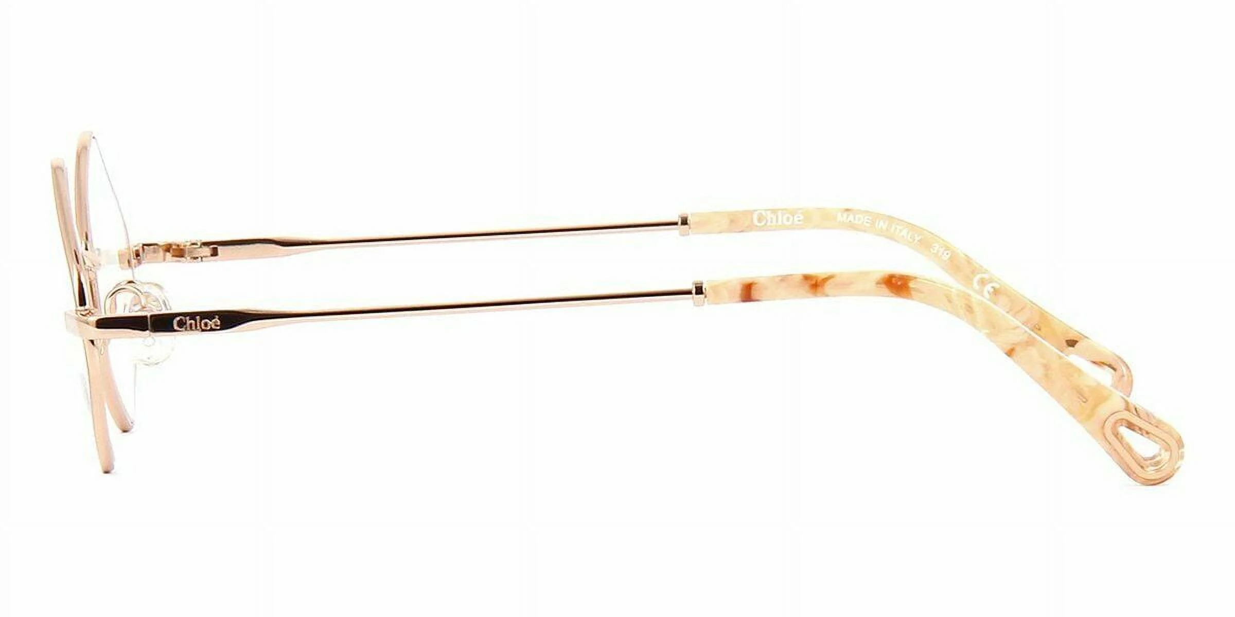 Chloe Demo Geometric Ladies Eyeglasses CE2158 780 46
