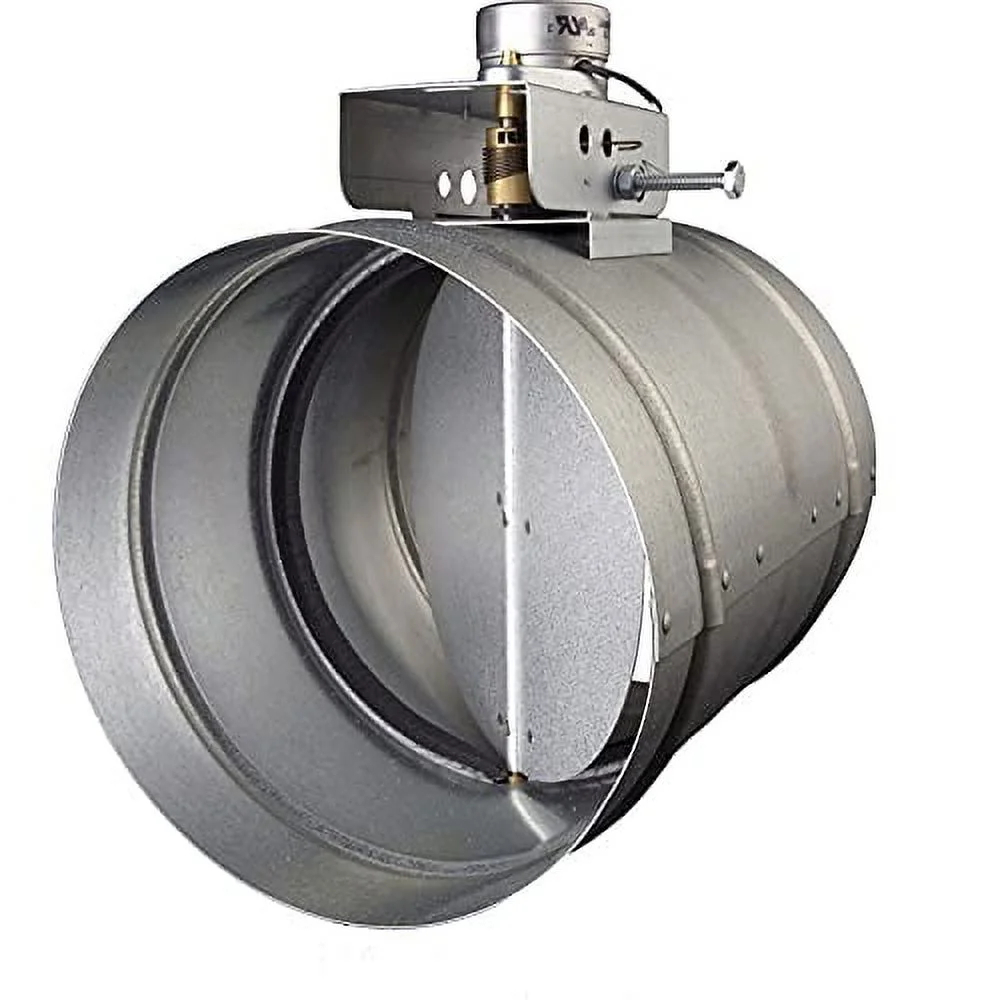 Broan MD10TU Motorized Universal Make-Up Air Damper with Pressure Sensor Kit, 10