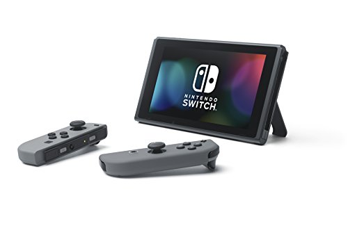 Nintendo Switch Game Console - Black (HAC-001(-01) w/ OEM Blue/Red Joycon (Renewed)
