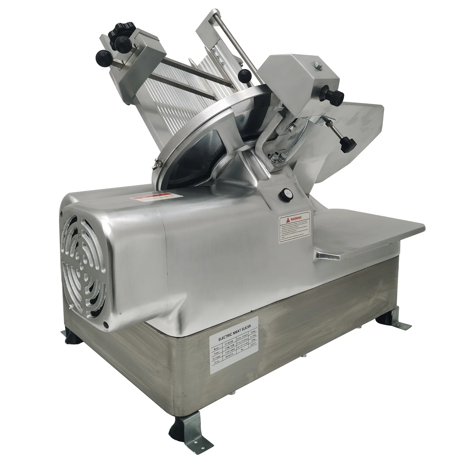 Techtongda Electric Frozen Meat Slicer Slicing Machine Mutton Ham Cutter Cutting Machine