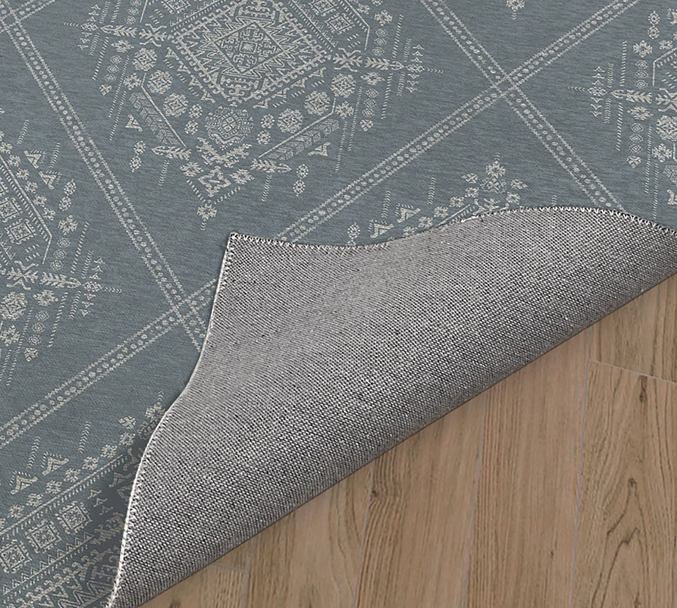 Zara Blue Area Rug by Kavka Designs