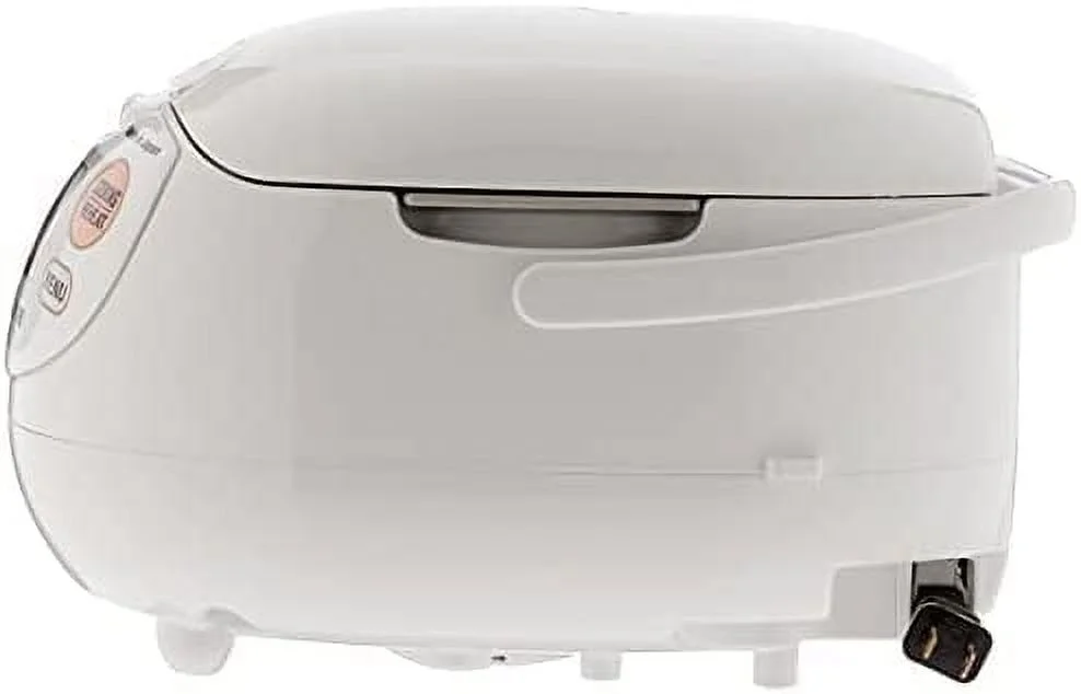 Zojirushi NS-ZCC10 Neuro Fuzzy Rice Cooker, 5.5-Cup, White