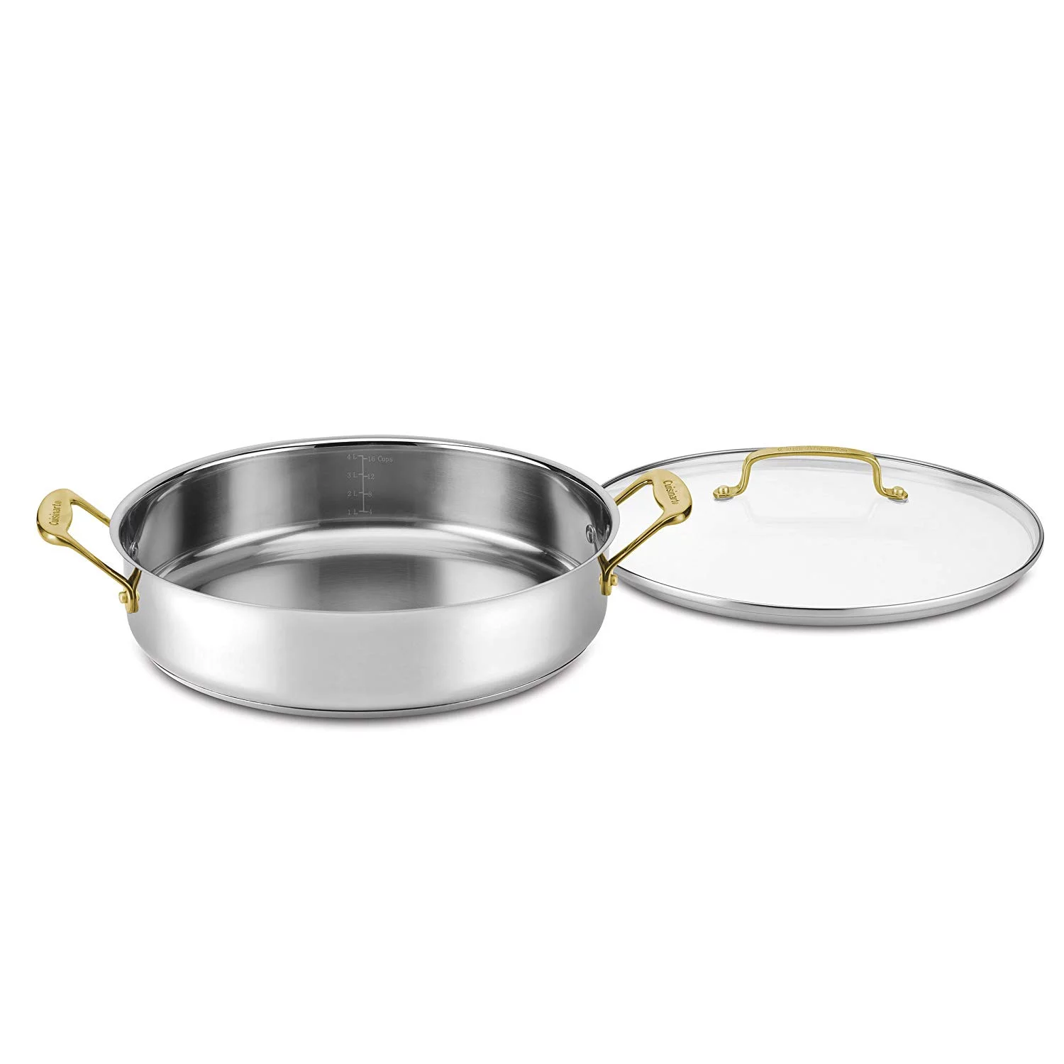 Cuisinart Mineral Stainless Steel Dutch Oven with Cover | 4 Qt.