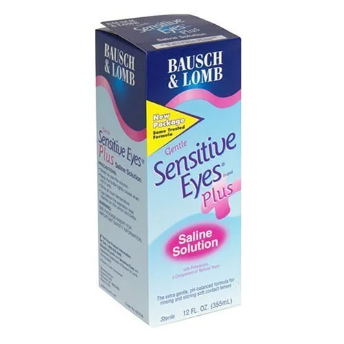 Bausch & Lomb Gentle Sensitive Eyes Contact Lens Cleaners 12oz, 5-Pack