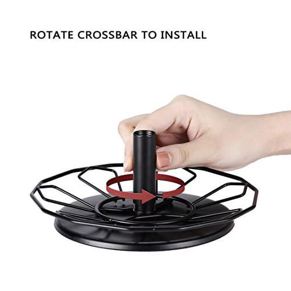 Flagship 42 K cup Carousel for Keurig Pod Holder Stand Coffee Pod Holder for K-cup Pods 6 Tier Black