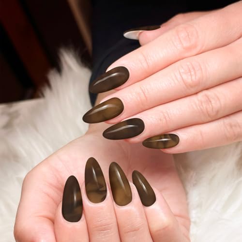 Semi Cured Gel Nail Strips-Easy Apply Christmas Gel Nail Stickers Holiday Semi Cured Manicure Strips with Sparkling Xmas Designs (Classic Yule)