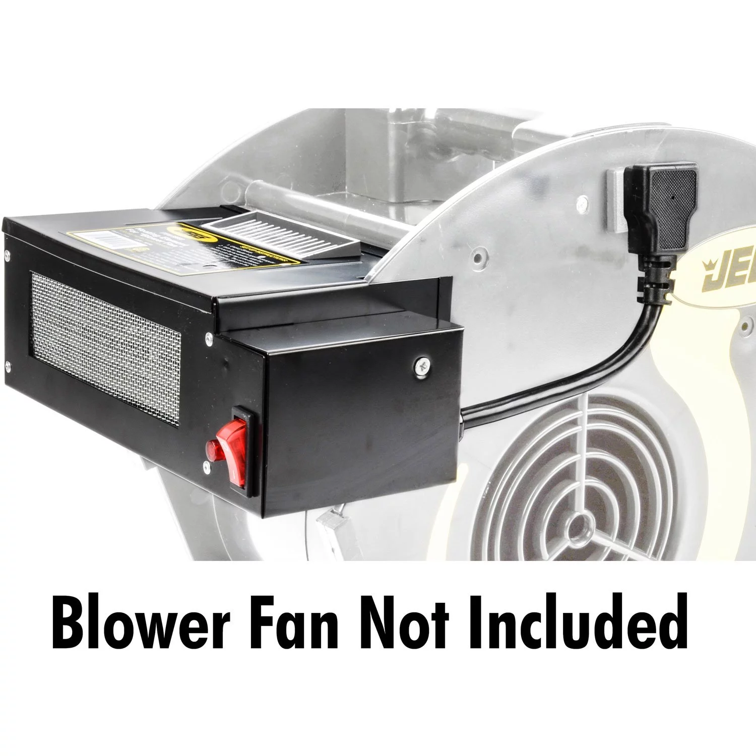 JEGS 80893 Portable Blower Fan Heater Attachment 110-Volt 4500 BTU Fits JEGS Por