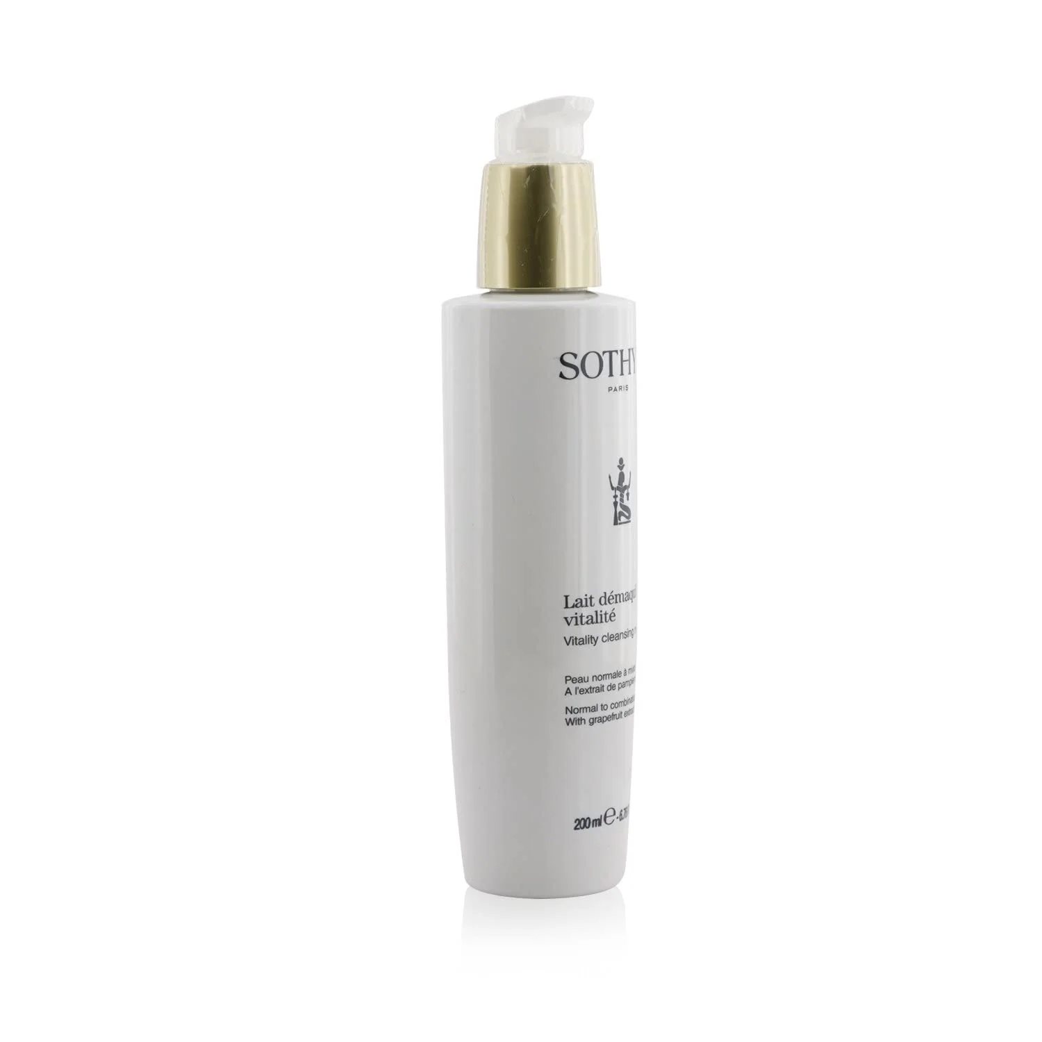 Sothys Vitality Cleansing Milk,6.7 Oz