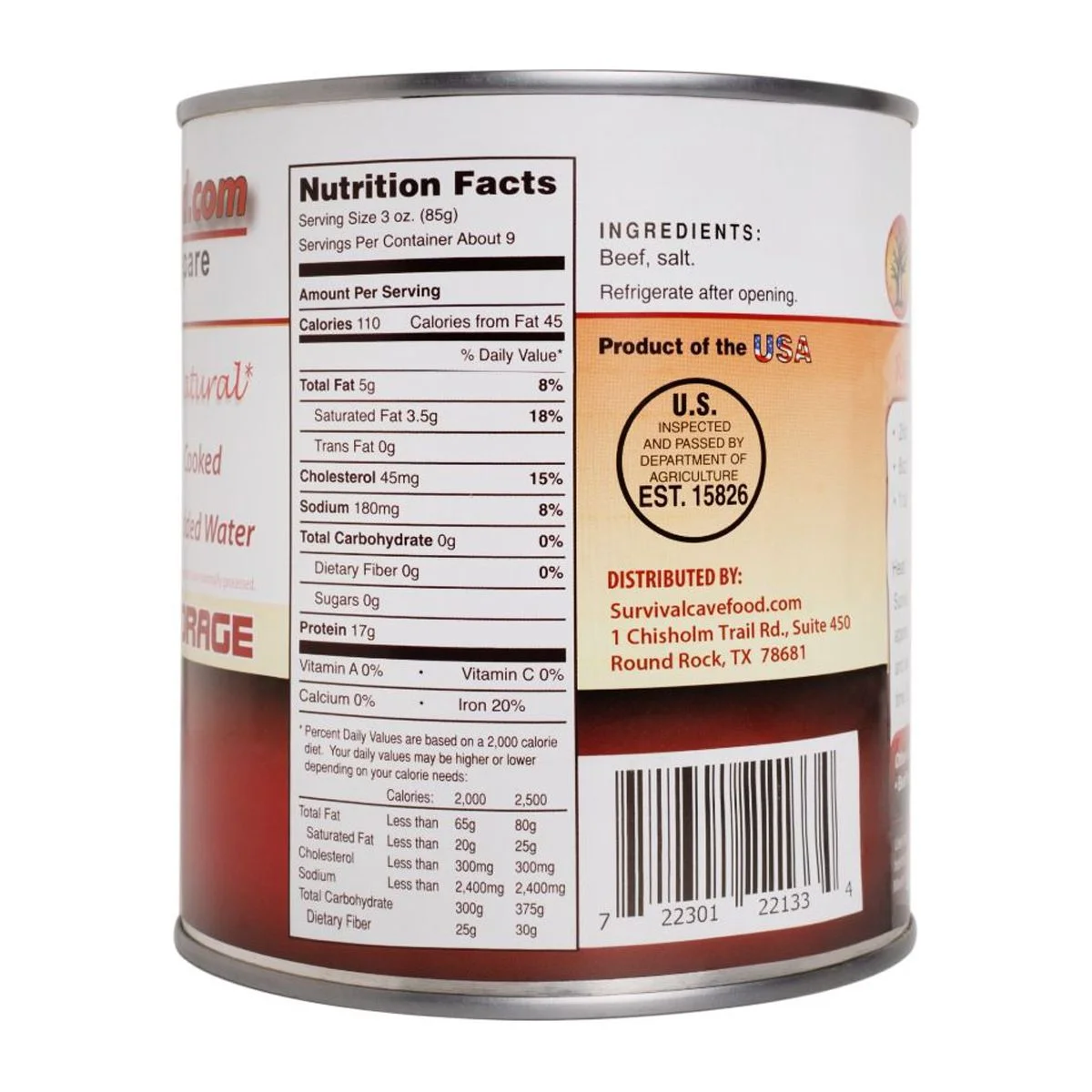 Survival Cave - Mixed Case 28 oz- 12 cans