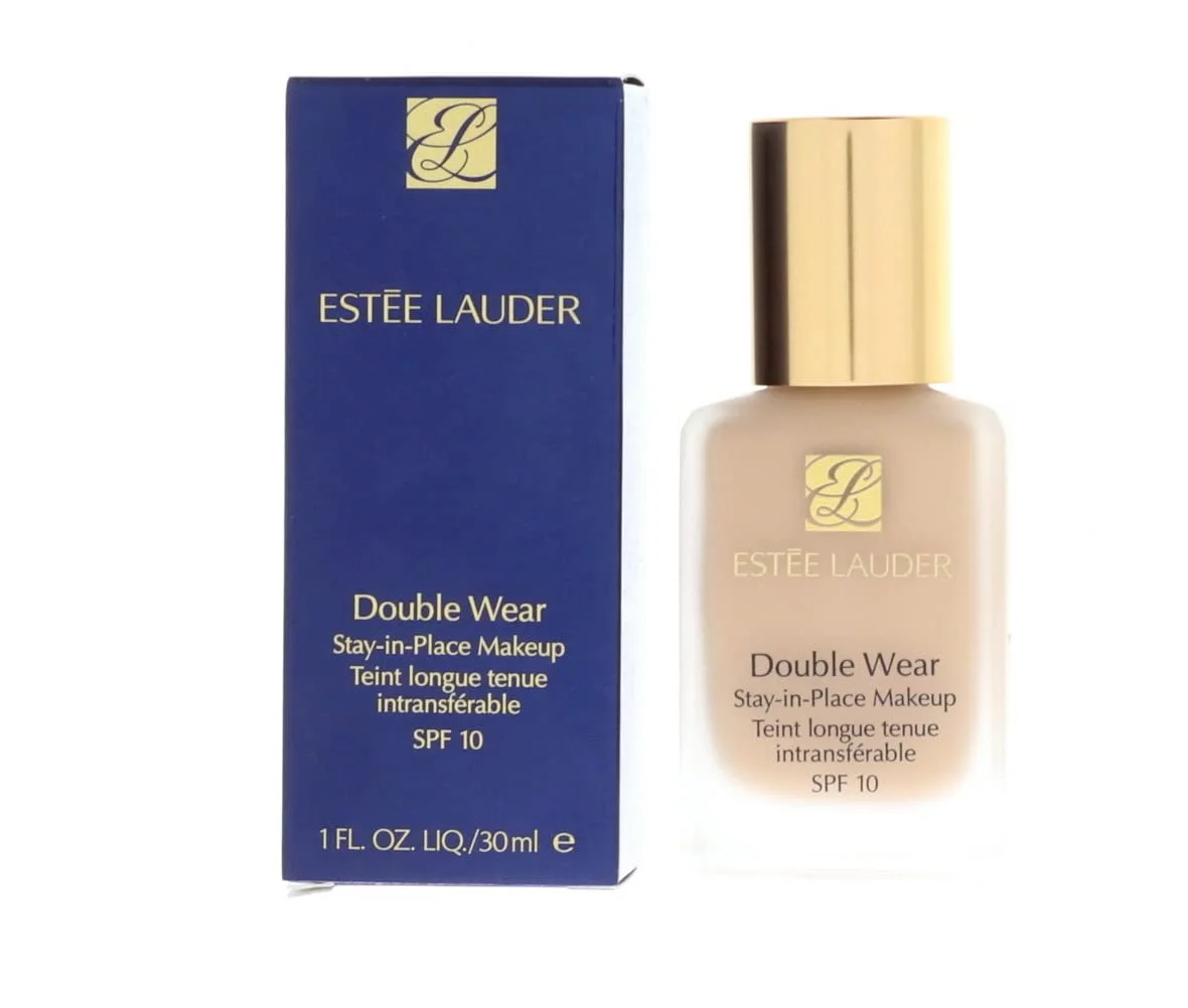Flawless All-Day Coverage: Estee Lauder Double Wear Stay-In-Place Makeup in 1W2 Sand