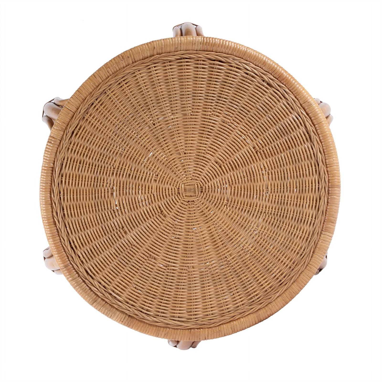 Butler Specialty Company Savannah Woven Rattan Round End Table - Natural