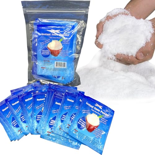 Instant Snow Powder 10 Grams Pack - 20 Packs