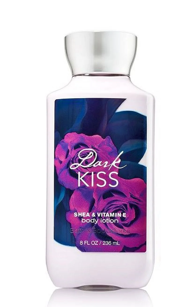 Bath and Body Works Dark Kiss Shea & Vitamin E Body Lotion Gift Set - 8 fl oz / 236 mL each
