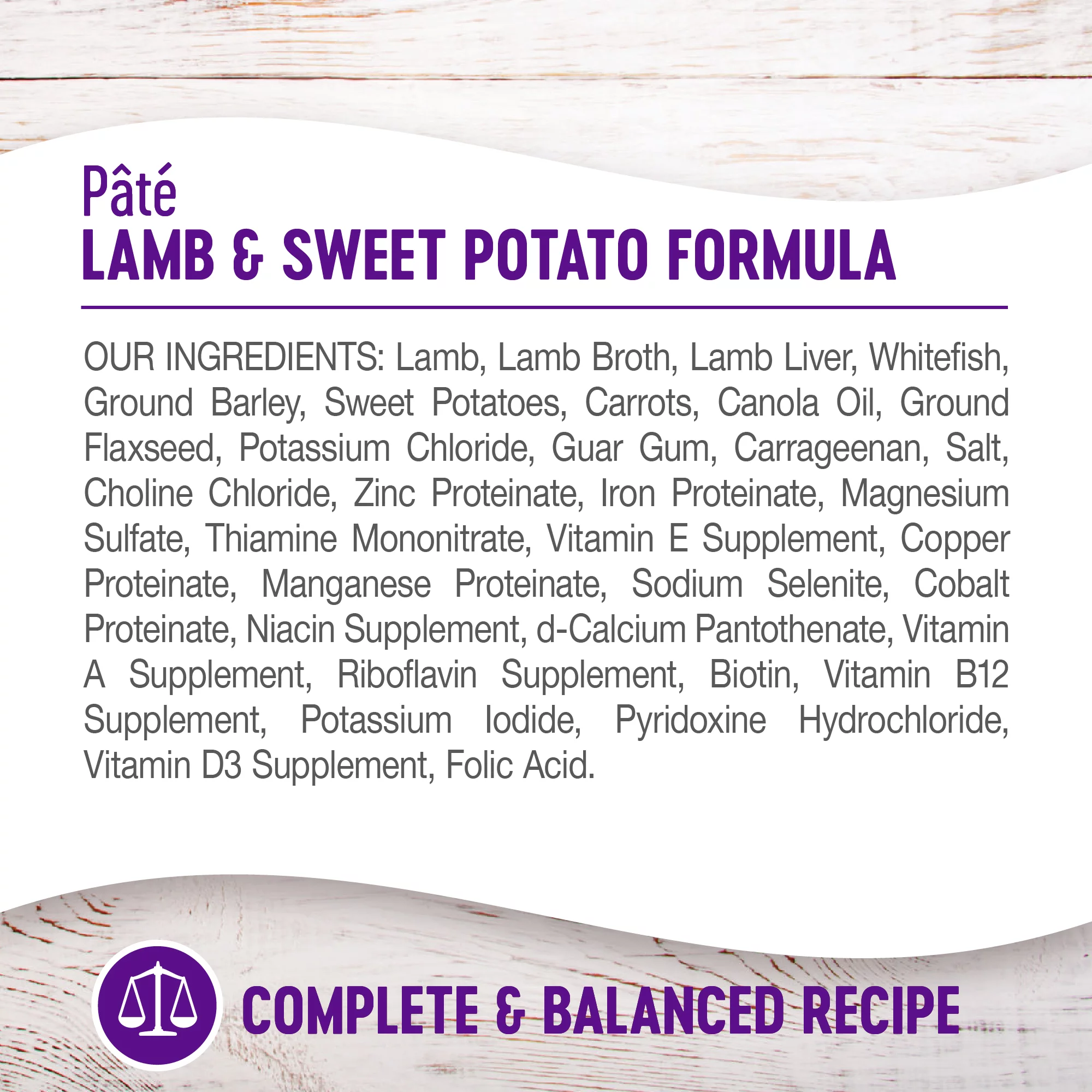 Wellness Complete Health Natural Wet Canned Dog Food, Lamb & Sweet Potato, 12.5-Ounce Can (Pack of 12)