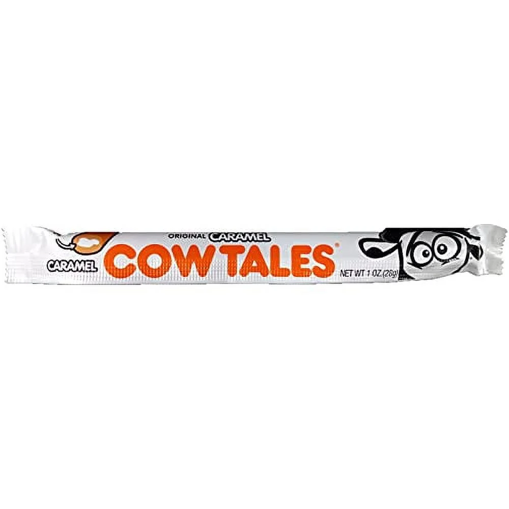 Chewy Caramels by Cow Tales Candy with Tumbler | 1 Ounce | 100 Count