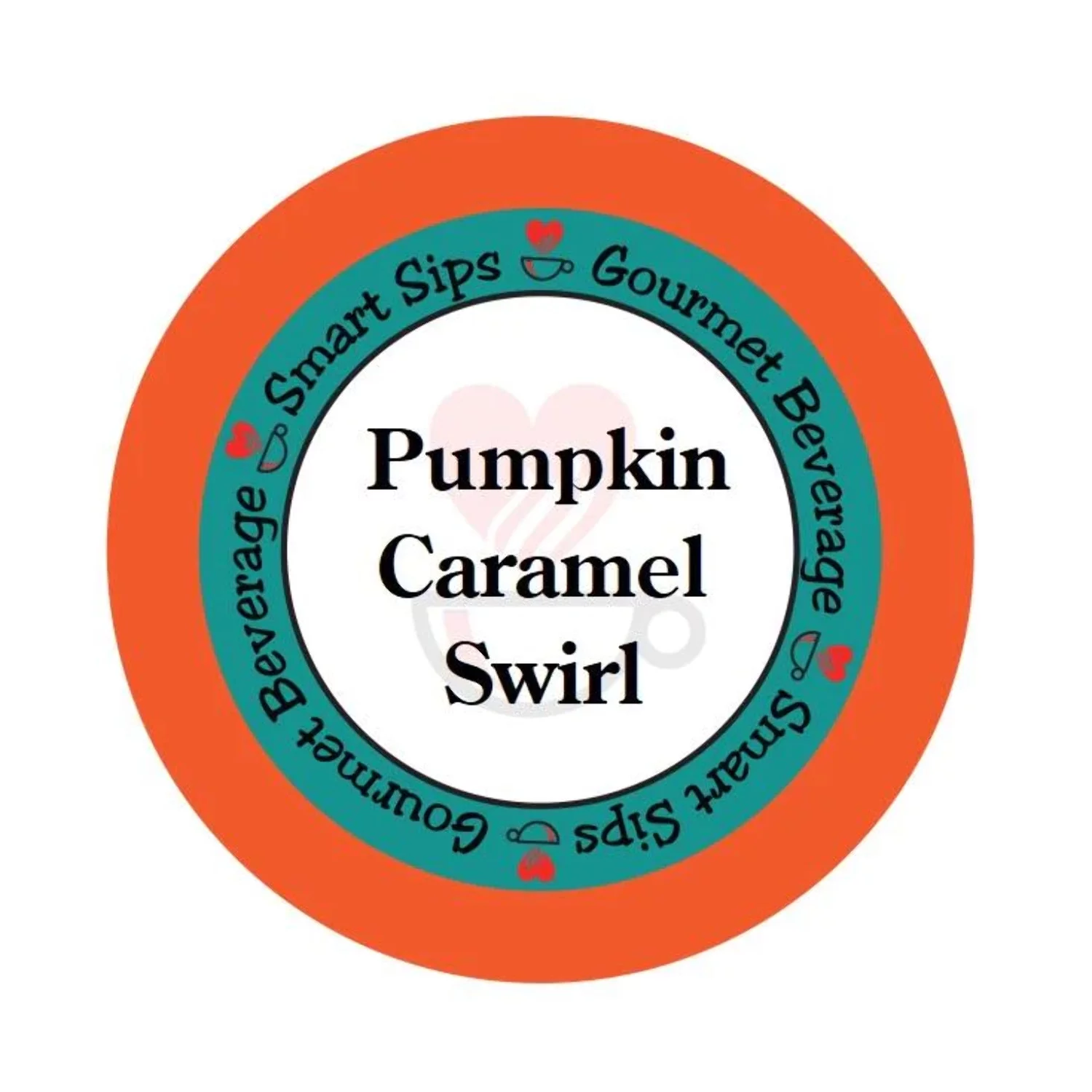 Pumpkin Caramel Swirl Gourmet Coffee, Single Serve Cups For Keurig K-cup Brewers