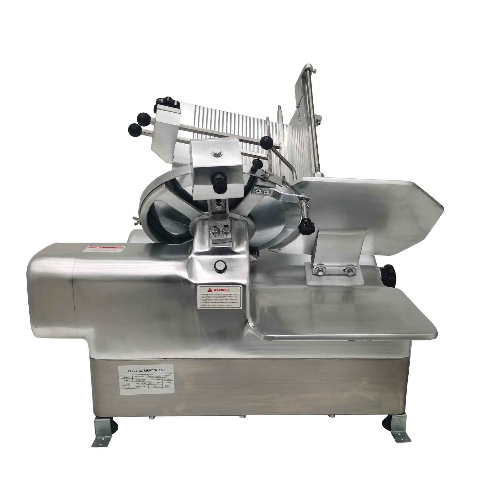 Techtongda Electric Frozen Meat Slicer Slicing Machine Mutton Ham Cutter Cutting Machine