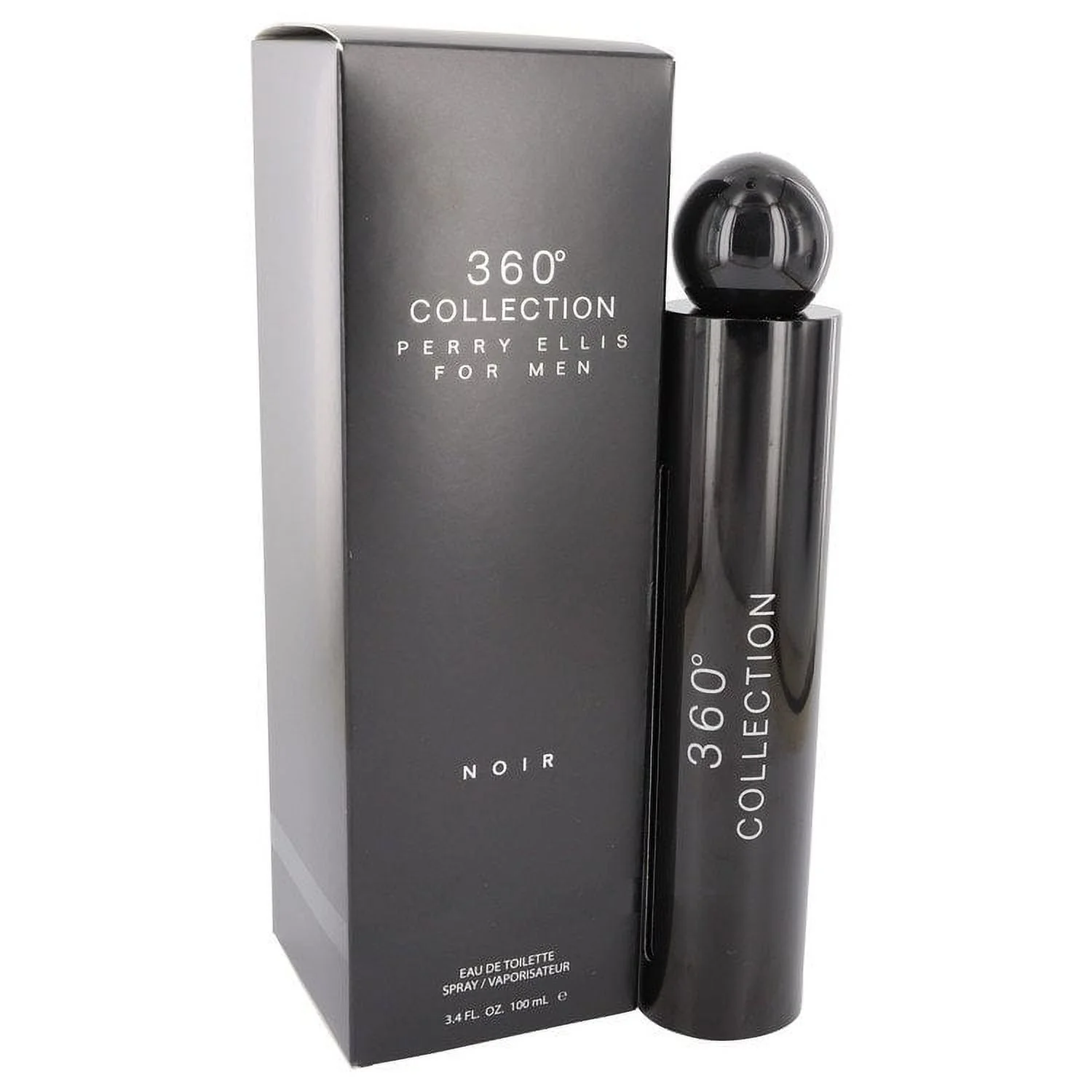 Perry Ellis 360 Collection Noir for Men Eau de Toilette 3.4 oz *EN