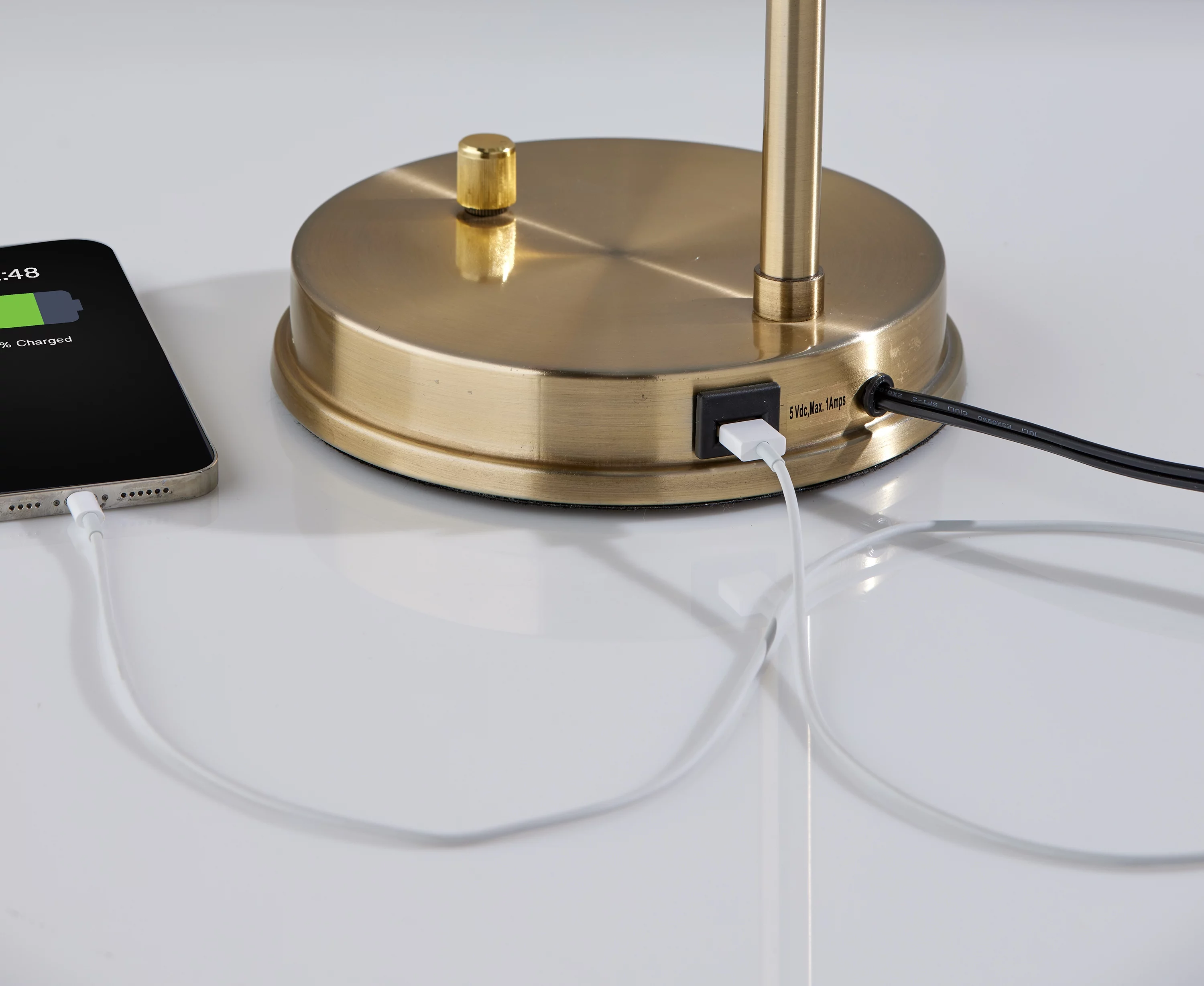 Better Homes & Gardens Gold USB Lamp LED/Metal/Any Room