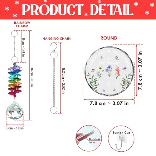 Personalized Christmas 2025 New Home Ornament – 2 Layer Wooden Family of 2/3/4/5/6/7/8/9 Members, House Decoration with Custom Names and Year – Family Holiday Keepsake