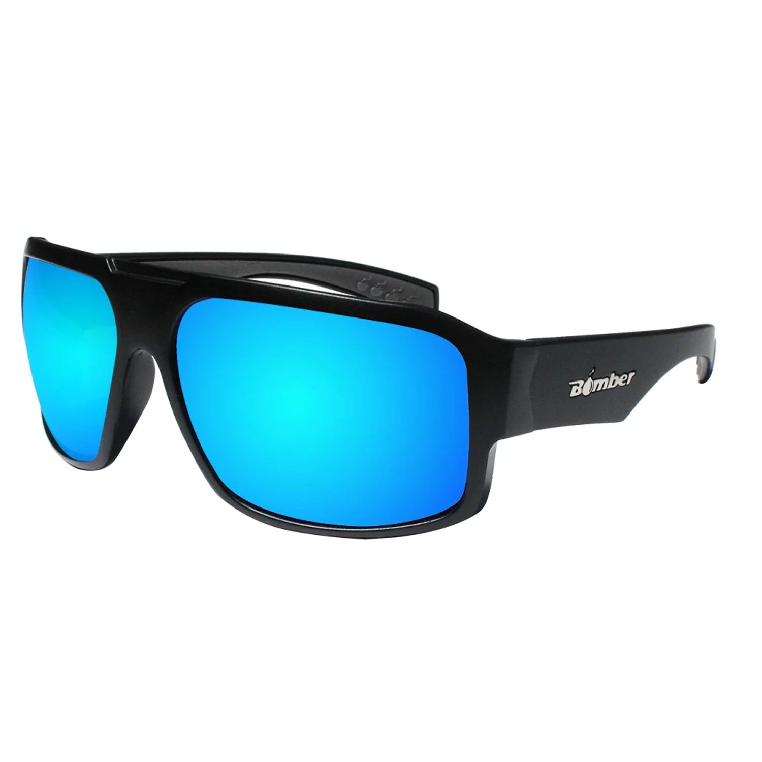 Bomber Mega Bomb Safety Floating Sunglasses Matte Black/Smoke