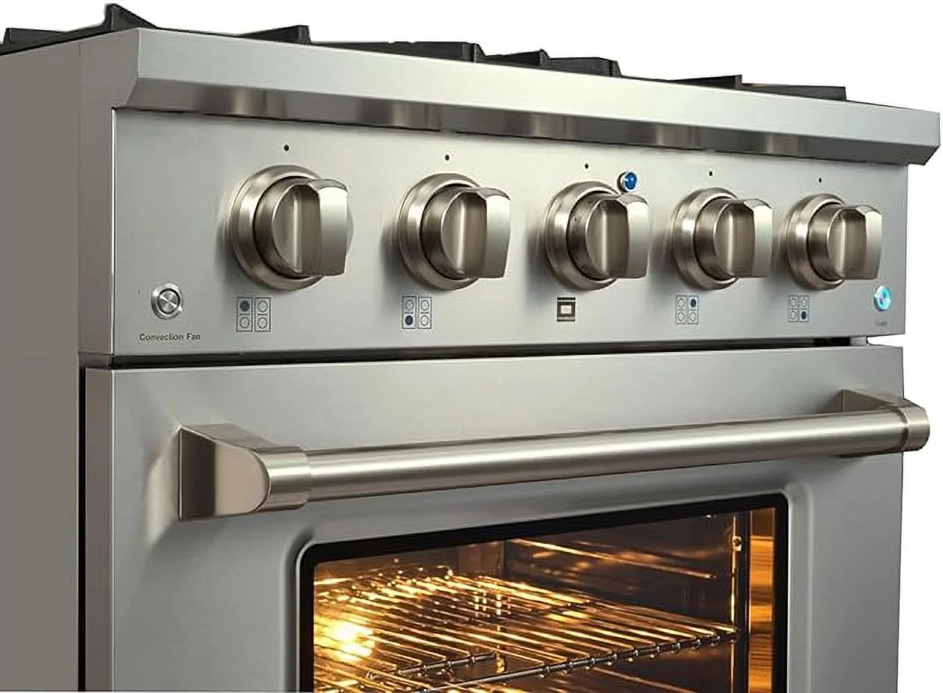 Proline 30 in. 3.5 cu. ft. Gas Range with Convection Oven