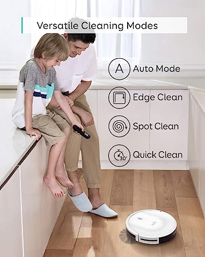 eufy L60 Robot Vacuum with Self Empty Station, Hair Detangling Technology, Up to 60 Days Hands Free Cleaning, 5,000 Pa Suction, Remove Hair, Dust