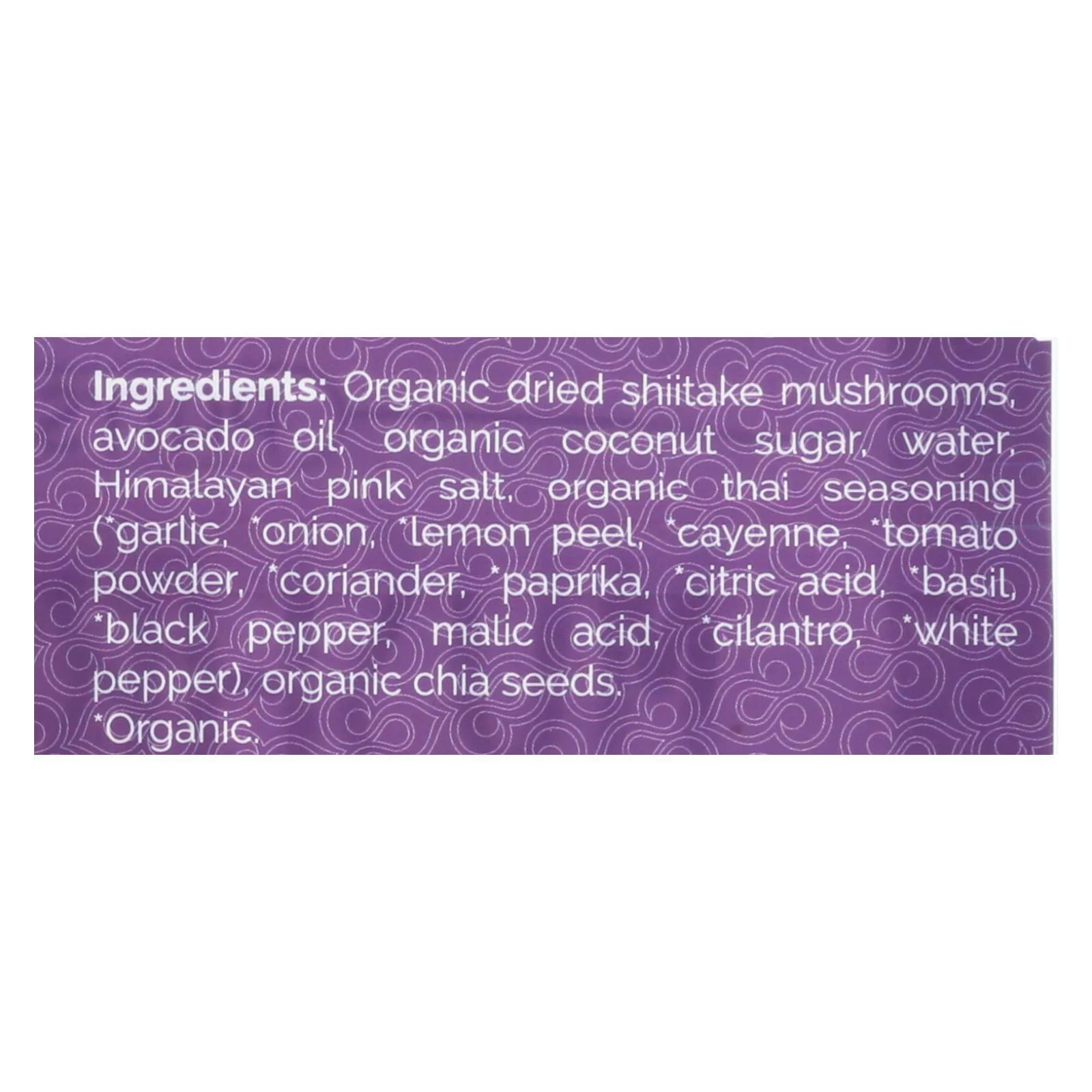 Pan's - Mushroom Jerky Zesty Thai - Case of 6-2.2 OZ