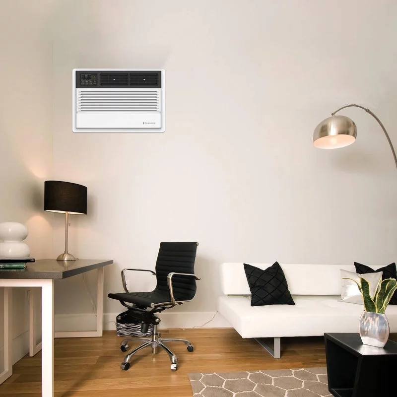 Friedrich UET10A33A Smart Thru-the-Wall Air Conditioner with 10000 Cooling BTU Capacity 10600 BTU Heating Capacity Quietmaster Technology and 4 Fan Speed in White