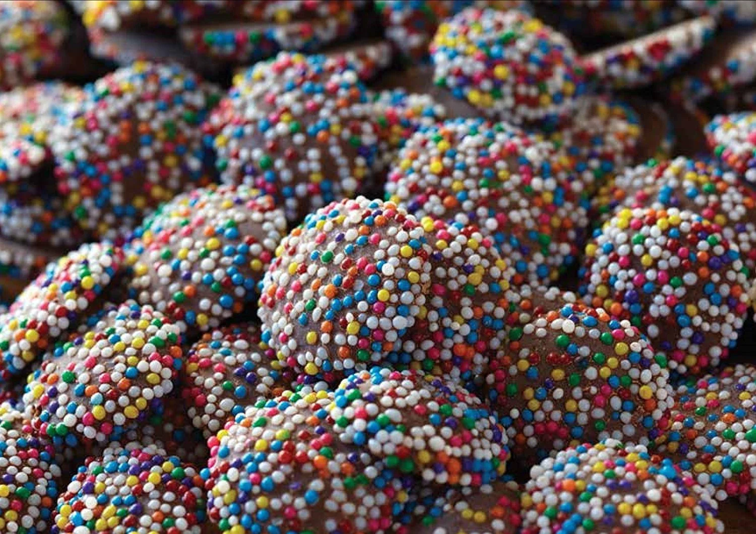 Chocolate Rainbow Nonpareils by Its Delish 5 lbs.