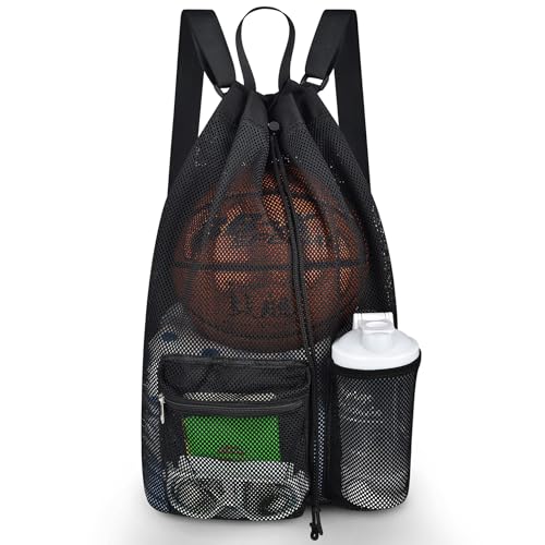 Mildbeer Large Drawstring Backpack for Men Women Athletic Gym Sports Workout Beach Swimming Commuting Travel