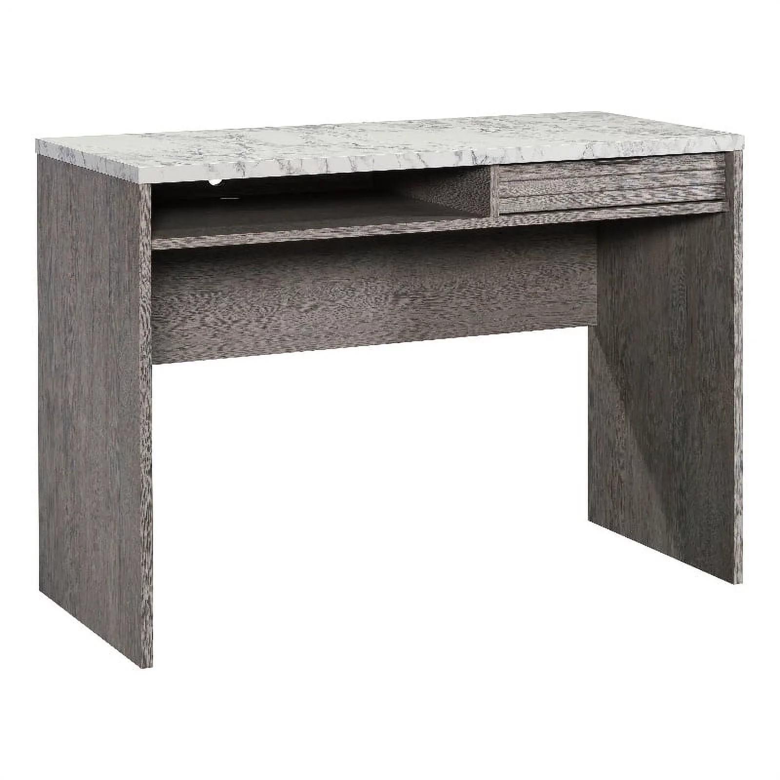 UrbanPro Modern Engineered Wood Writing Desk in Ashen Oak Finish
