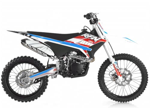 HHH Apollo Thunder RFZ 250 Dirt Bike 250cc Dirtbike Pitbike Gas Racing Dirtbike for Youth and Adult (Red)