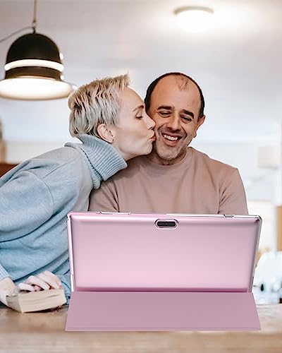 ATOZEE 10 in Tablet 2 in 1 Android 14 Tablets with Keyboard 10 inch Tabletas, Include Mouse Stylus Pen Case, 6000mAh 6GB+32GB ROM 1TB Expandable Tableta, 2MP+8MP Dual Camera, WiFi-6 BT Tablet PC.