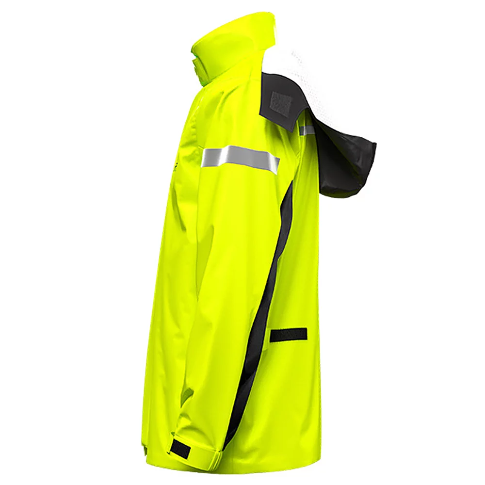 Men's Reflective Motorcycle Rain Suit - Waterproof Jacket and Pants Set, Ideal for Bike Riding, Cycling, Camping, Hiking