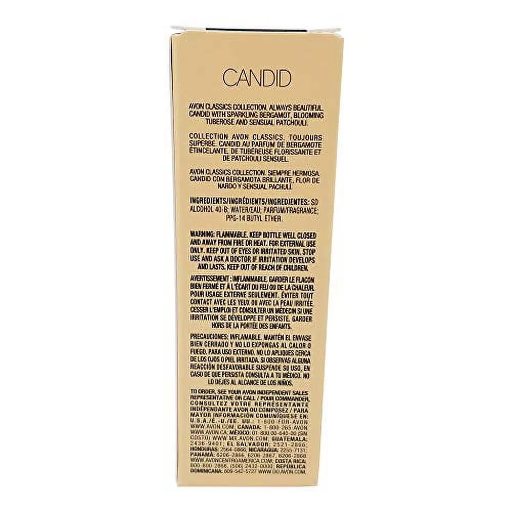 Avon Candid Classics Collection cologne spray (2 bottles, 1.7 fl oz in each)