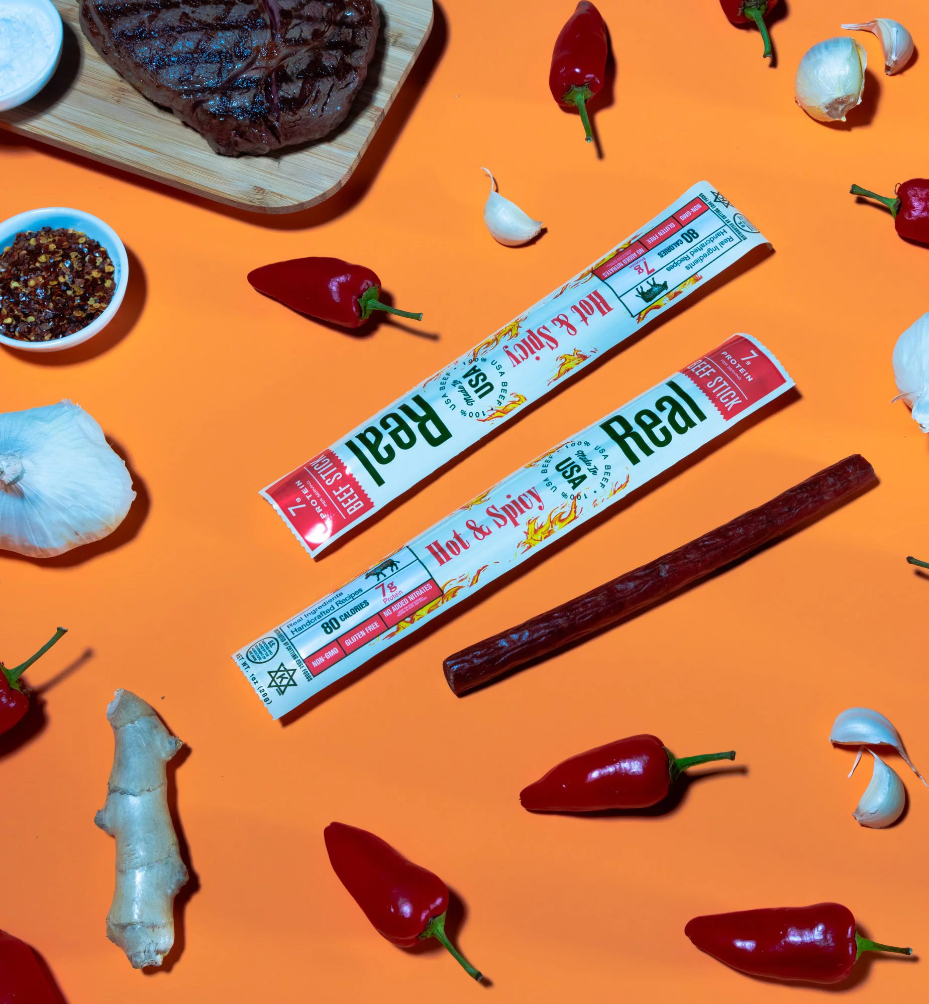 Hot & Spicy Beef Stick