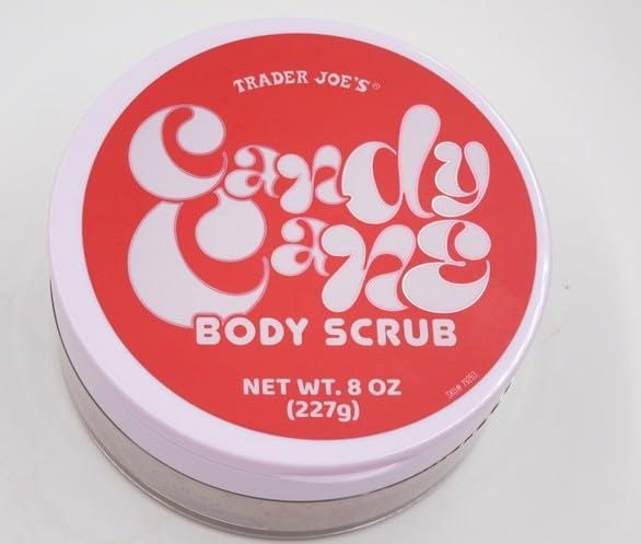 Trader Joe's Candy Cane Body Scrub, 8 oz