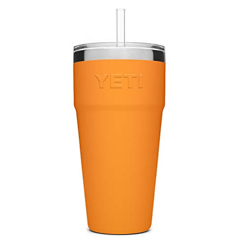 YETI Rambler 26 oz Straw Cup, Vacuum Insulated, Stainless Steel with Straw Lid