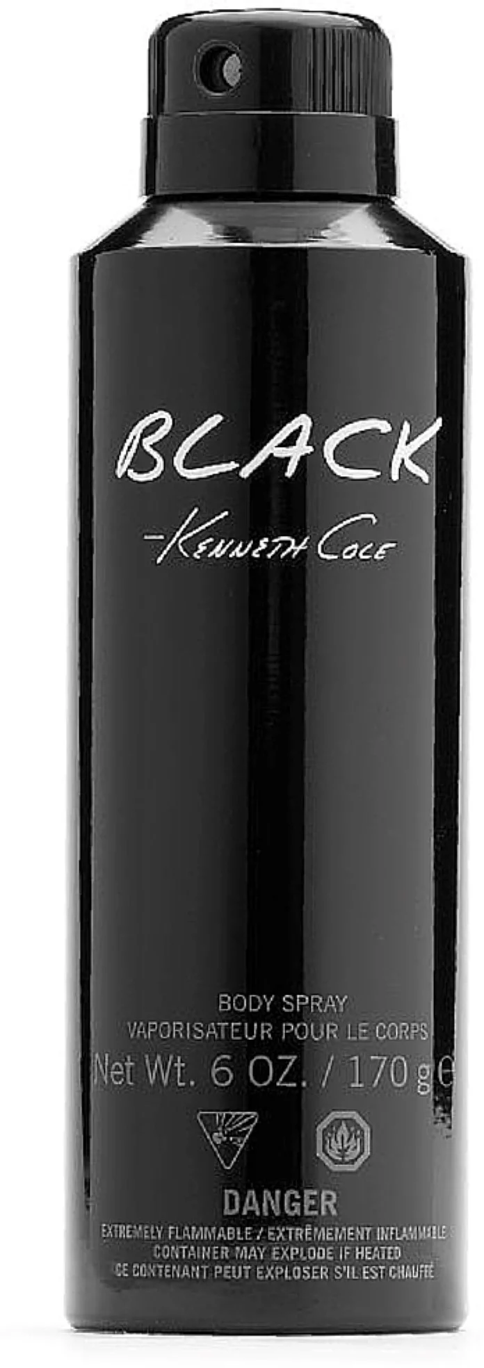 Kenneth Cole Black Body Spray 6 oz (Pack of 2)