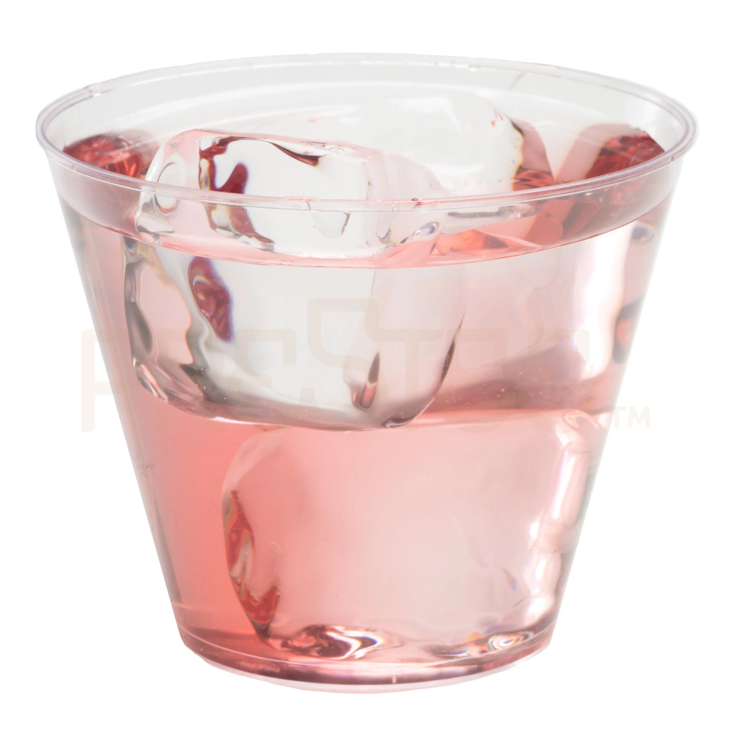 200 Clear Plastic Cups - 9 Ounce | Hard Disposable Cups | Plastic Wine Cups | Plastic Cocktail Glasses | Plastic Drinking Cups | Plastic Party Punch Cups | Bulk Party Cups | Wedding Tumble