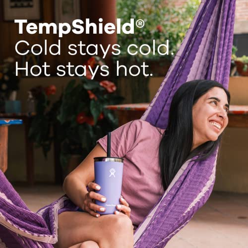 Hydro Flask All Around Stainless Steel Tumbler with Lid and Double-Wall Vacuum Insulation, 28 OZ