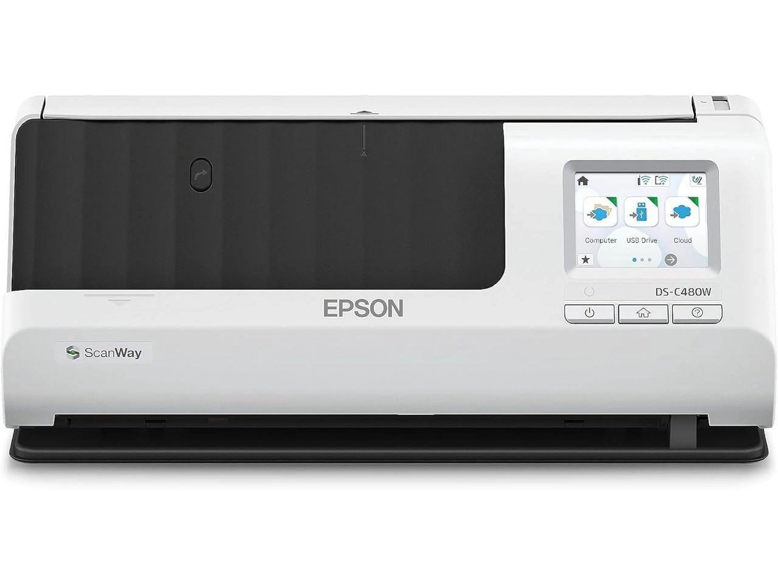 Epson DS-C480W Wireless Compact Desktop Document Scanner with Auto Document Feeder, 4.2