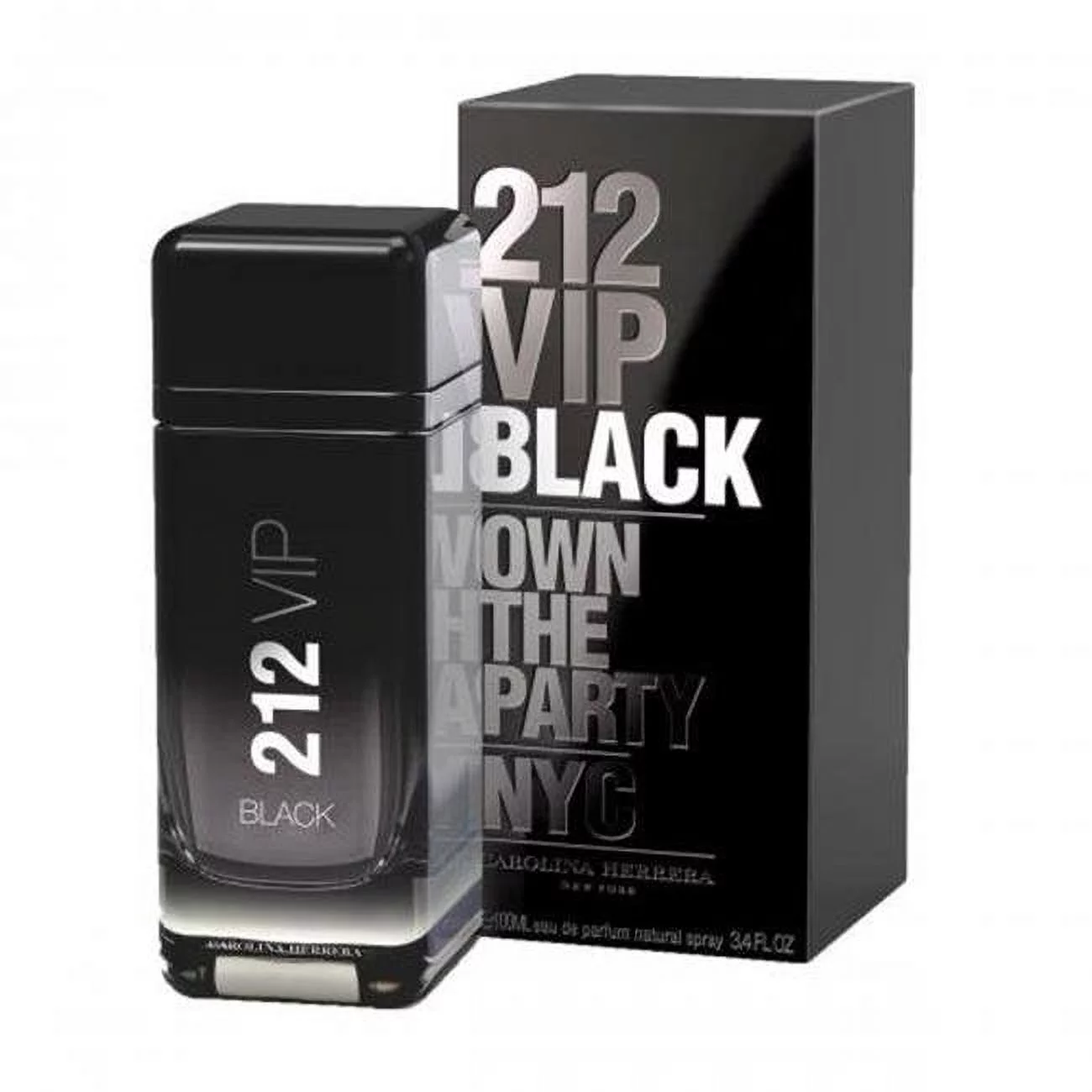 212 Vip Black 3.4 Eau De Parfum Spray for Men